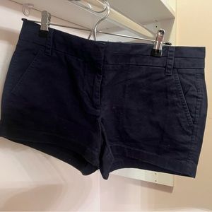 J Crew 3” Chino Shorts Navy